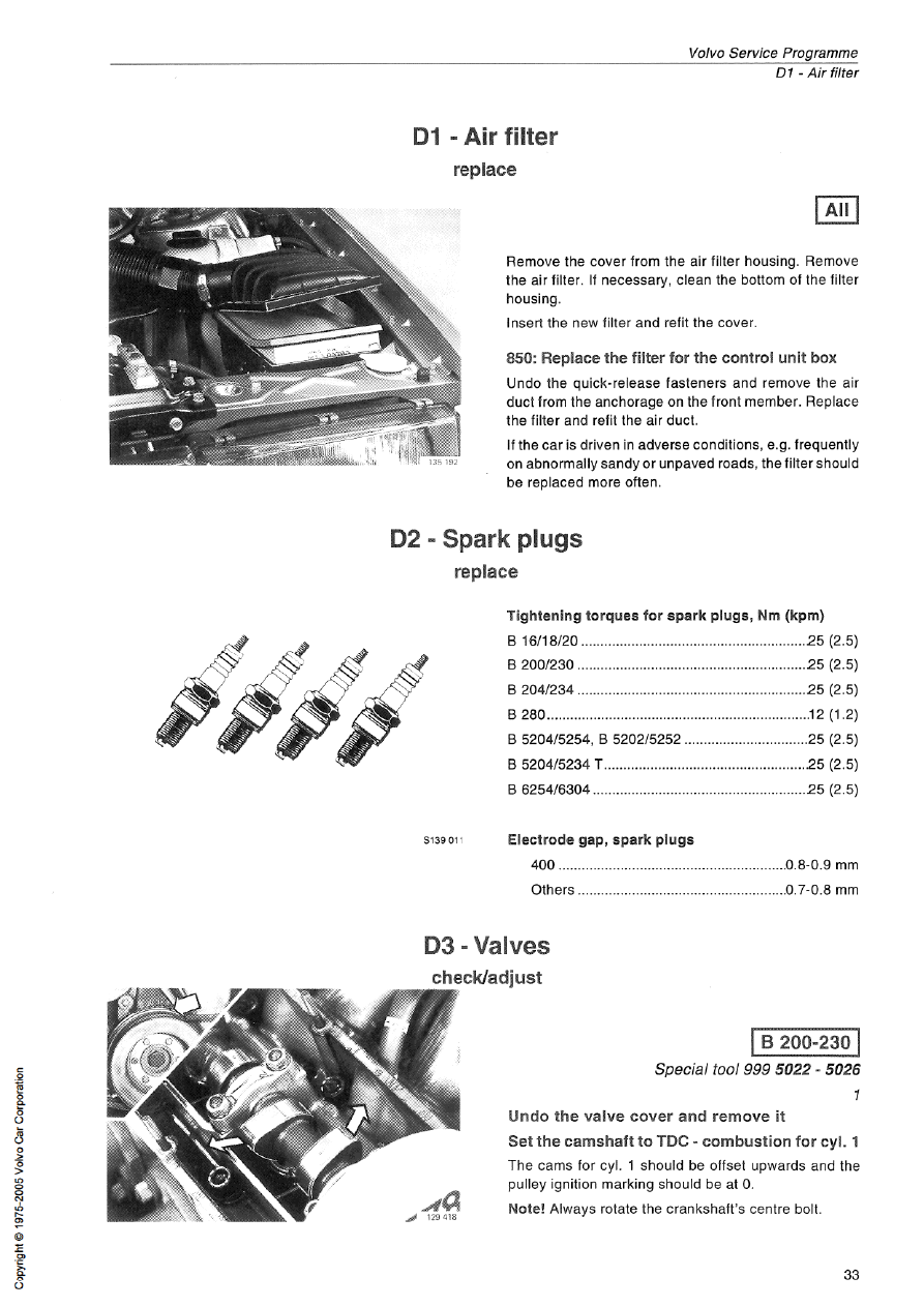 Volvo 850. Manual - part 26